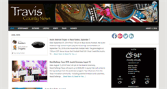 Desktop Screenshot of newsintraviscounty.com